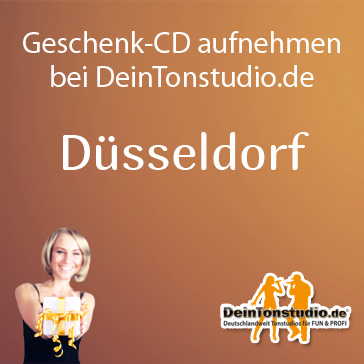 Geschenk-CD aufnehmen in Düsseldorf