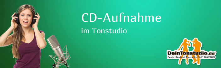 CD-Aufnahme im Tonstudio