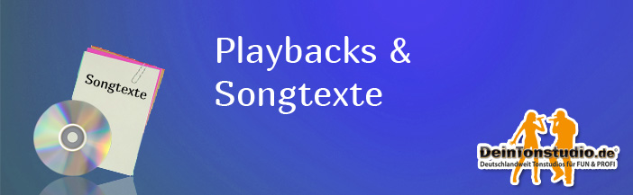 Playbacks & Songtexte