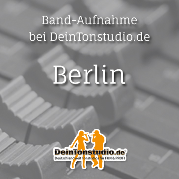 Band-Aufnahme in Berlin