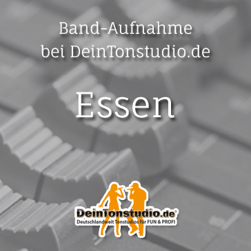 Band-Aufnahme in Essen