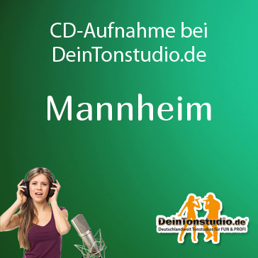 CD Aufnahme im Tonstudio in Mannheim