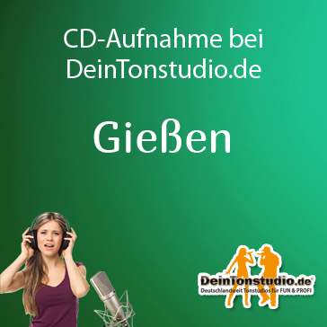 CD Aufnahme im Tonstudio in Gießen (Raum)