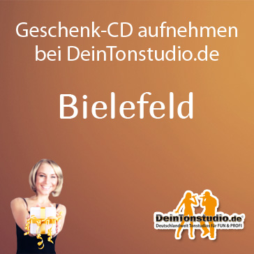 Geschenk-CD aufnehmen in Bielefeld (Raum)