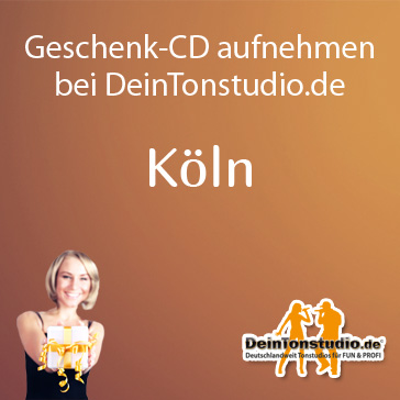 Geschenk-CD aufnehmen in Köln