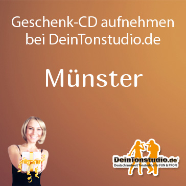 Geschenk-CD aufnehmen in Münster