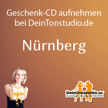 Geschenk-CD aufnehmen in Nürnberg