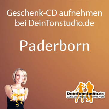 Geschenk-CD aufnehmen in Paderborn (Raum)