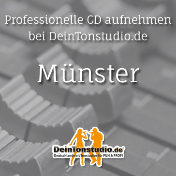 Professionelle CD aufnehmen in Münster (Raum)